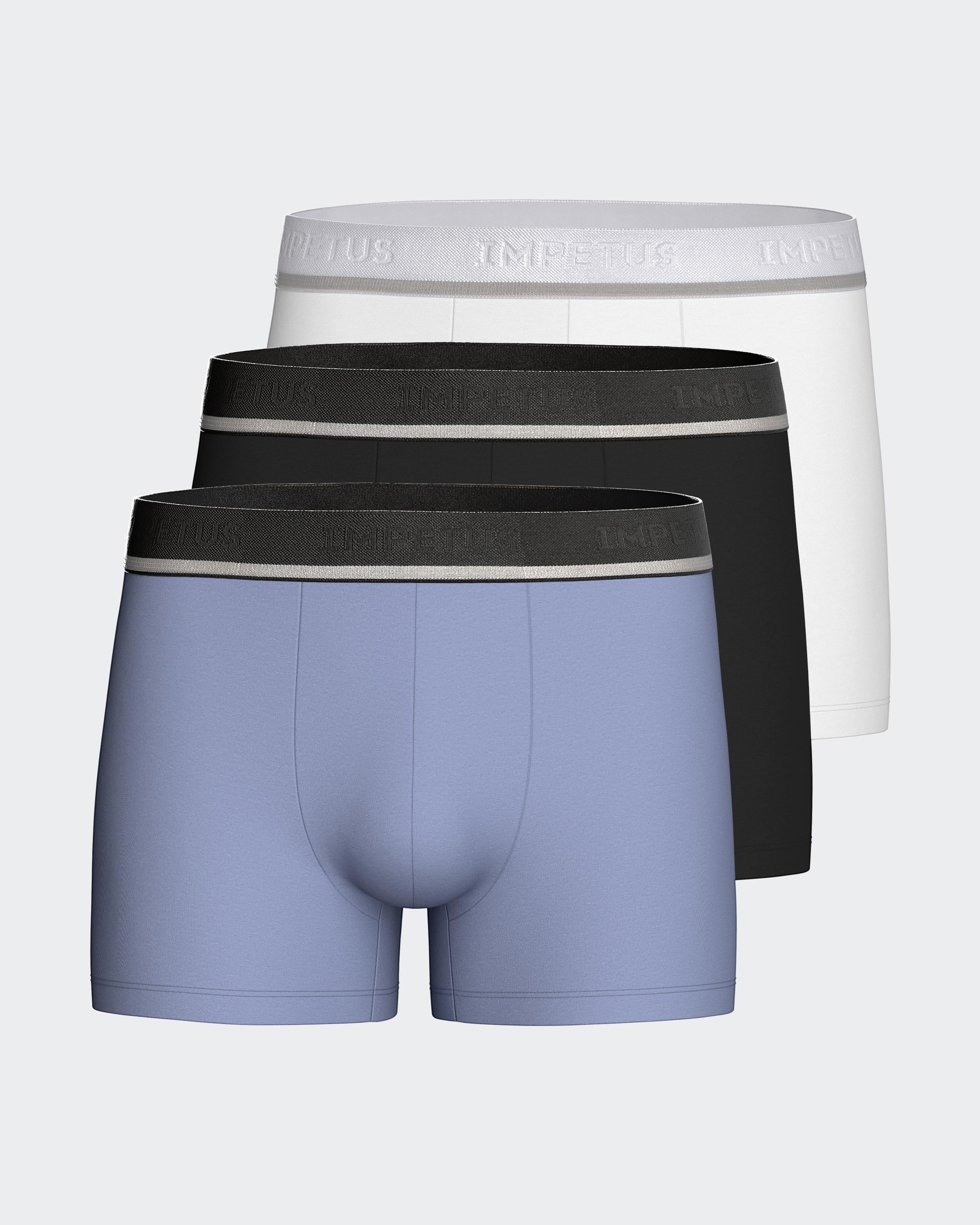 Men's 3-Pack Cotton Stretch Boxer — Impetus, Made in Portugal | Maison Sarava Canada
