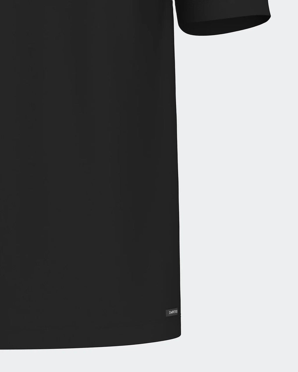 Maison Sarava black cotton crew neck t-shirt with short sleeves and a relaxed fit.