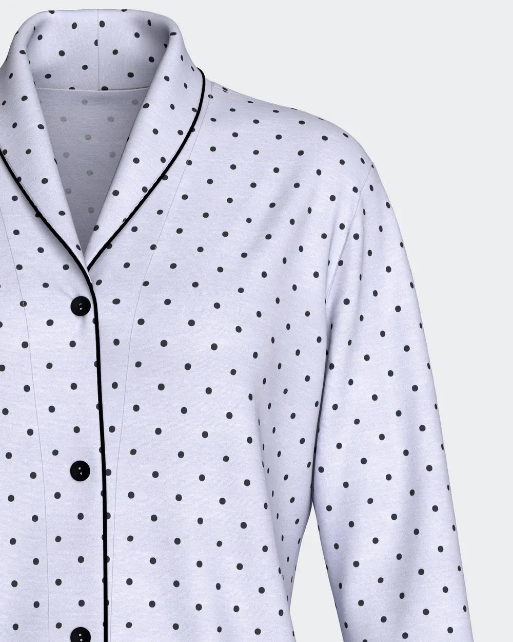 Impetus Sleepwear & Loungewear Soft-Touch Pyjama Set- Polka Dot