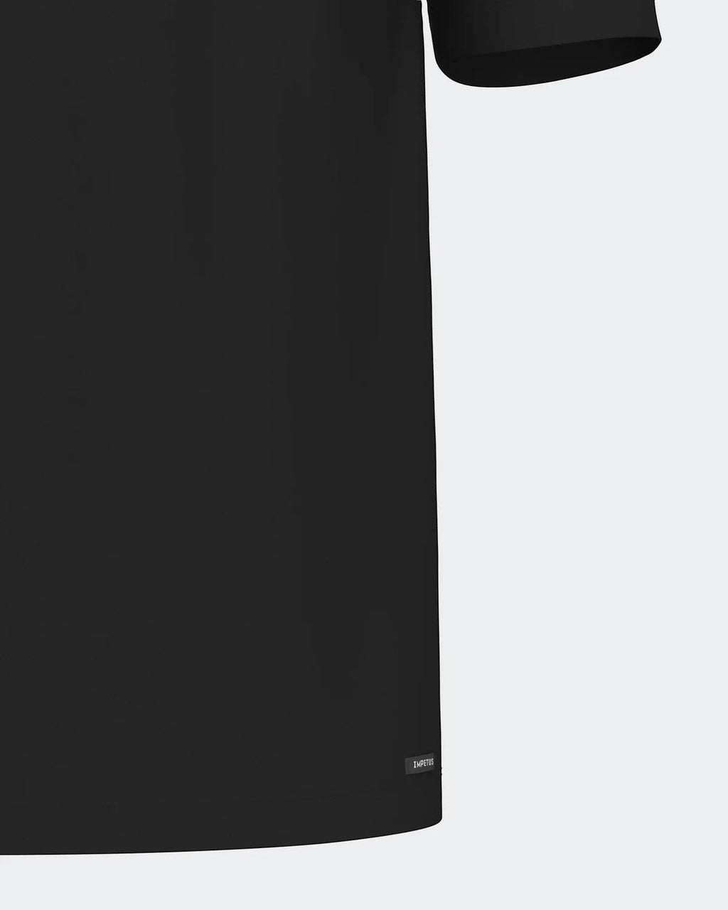 Maison Sarava black cotton crew neck t-shirt with short sleeves and a relaxed fit.