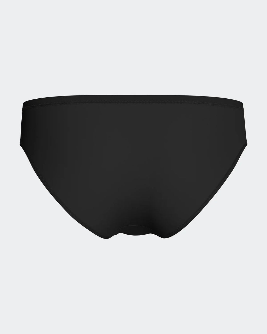 Maison Sarava black regular-waist period underwear brief for light flow, comfortable and thin.