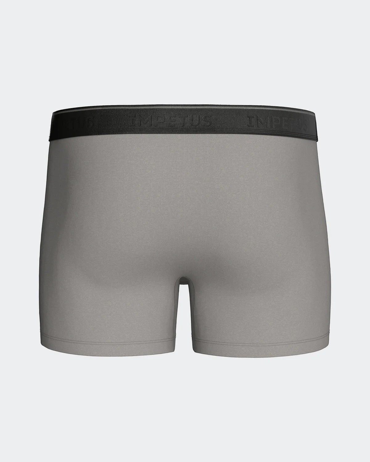 Maison Sarava grey cotton blend boxer briefs with black elastic waistband